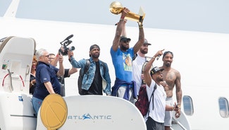 Next Story Image: Watch Cavaliers fans go crazy as team plane lands in Cleveland